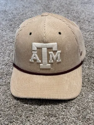 Zephyr Texas A&M Aggies Beige Corduroy Theory Vault Rope Hat thumbnail 2