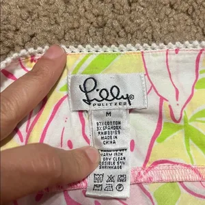 Lilly Pulitzer Vintage VTG Y2K Floral Slip Dress‎ Sundress Medium thumbnail 8