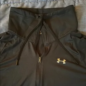 Under Armour Black Zip-Up Jacket thumbnail 3