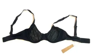Skims Molded unlined Demi black size 32C NWT thumbnail 1