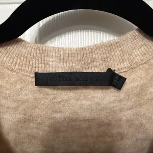 JENNI KAYNE‎ oversized crewneck sweater tan oatmeal small cashmere wool blend thumbnail 3