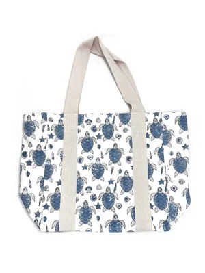 Handcrafted Canvas Bag with Block thumbnail 2
