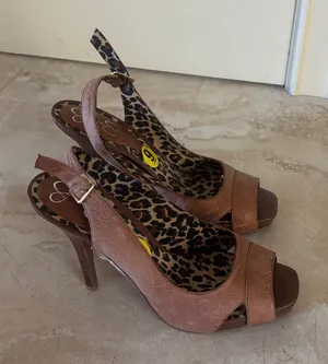 Jessica Simpson heels Brown & Cheetah Print thumbnail 1
