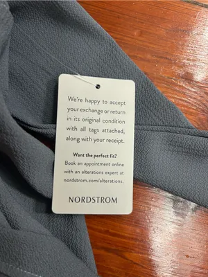 MEGHAN Los Angeles Jasmine Maxi Dress NWT Women’s Sz XL Gray Wrap 👽🧡 thumbnail 10