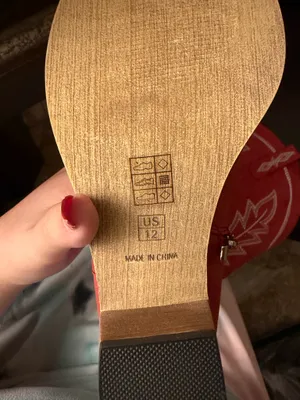Boots Red Size 12 thumbnail 5