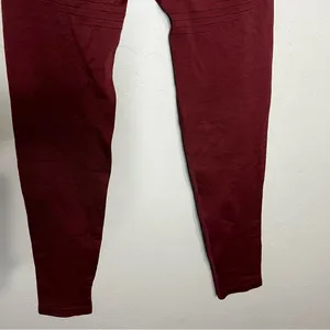 Alphalete Ozone Gingerbread Rust Orange Sculpting Compression Leggings‎ thumbnail 8