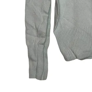 Old Navy Womens Sweater Size Medium Teal Cotton Crew Neck‎ thumbnail 3