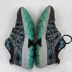 ASICS GEL-Venture 7 Womens Trail Running Shoes Black Aqua Green‎ 7.5 thumbnail 10
