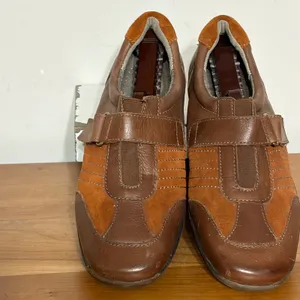 Naturalizer Blair Brown Leather Suede N5 Comfort Loafers Walking Shoes 8.5W thumbnail 3