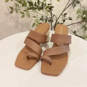 Kaanas Topaz Toe Ring Strappy Heel Sandal Size 6 NWOT Summer Vacation thumbnail 2