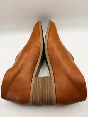 Universal Threads Brown Cutout D’Orsay Flats Minimalist Shoes Ankle Booties Boho thumbnail 6