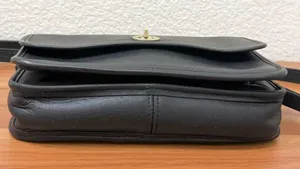 Vintage COACH 9850 Compartment Bag Black Glove Tanned Cowhide Leather Crossbody thumbnail 6