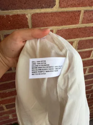 Parke x Target White Ruffle Sleep Shorts Women's Medium NWT thumbnail 6