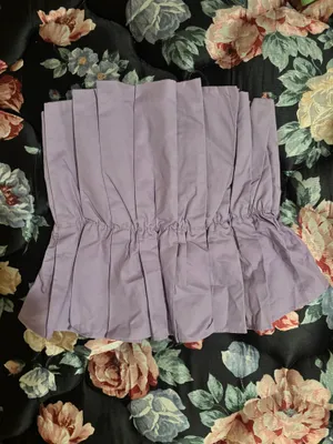 Off the Shoulder Purple Ruffle Top thumbnail 2