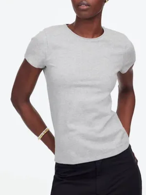 Madewell Essential Slim Tee in Lightweight Cotton thumbnail 1