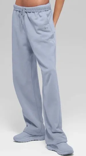 Alo Yoga Accolade Straight Leg Sweatpant Winter Frost XS thumbnail 1