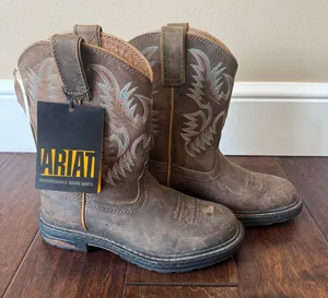 New Ariat Tracey Composite Toe Work Boot WOMAN in‎ DUSTED BROWN SZ 6.5 thumbnail 1