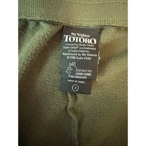 My Neighbor Totoro Joggers Olive Green Studio Ghibli Size 2 thumbnail 2