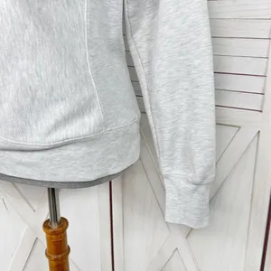 Pro Edge Campus Naval Academy Reverse Weave‎ Sweatshirt Light Grey Medium Gray thumbnail 6