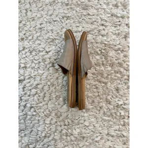Women's Kork-Ease Beige Leather Slide Sandals Size 10 EU 42 thumbnail 3