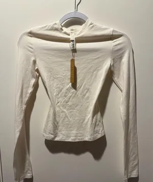 NWT Skims Cotton jersey long sleeve XXS thumbnail 1