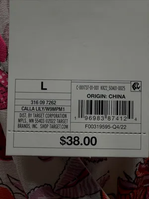 Knox Rose NWT Pink and Orange Floral Calla Lily Flutter Sleeve Maxi Dress Large thumbnail 6
