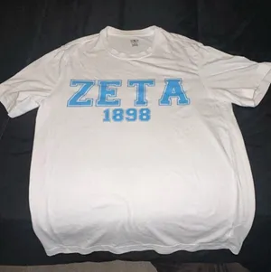 White Zeta Tau Alpha T-Shirt thumbnail 1