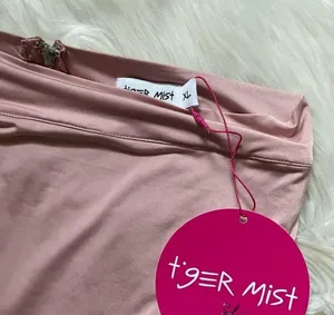 TIGER MIST Same Old Love Skirt In Blush thumbnail 4