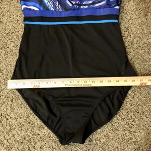 Swimsuits for All Aquabelle One Piece Bathing Suit Womens 14 Used thumbnail 5