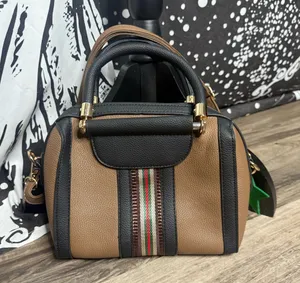 & Other Stories Brown and black shoulder and hand bag thumbnail 1