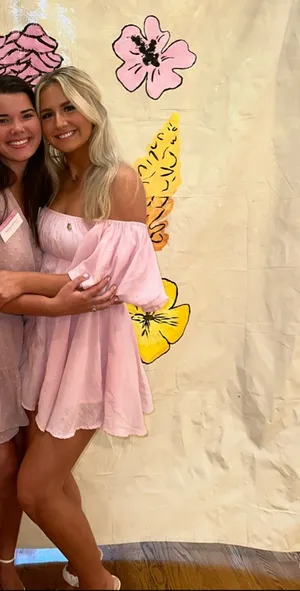 Hello Molly Pink Puff Sleeve Mini Dress thumbnail 4
