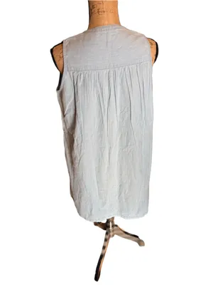 Levi's Sleeveless Linen Marianne Dress Women's Size S Light Blue thumbnail 7