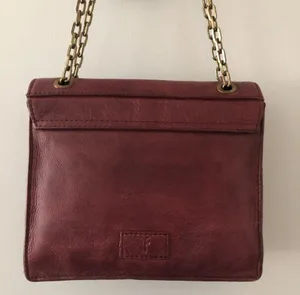 Frye Jade Studded Cross Body Shoulder Bag Purse Brick Red Cherry Red NEW thumbnail 5