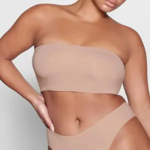 SKIMS FITS EVERYBODY BANDEAU‎ size xs SIENNA WOMENS NEUTRAL NEW thumbnail 1