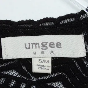 Umgee USA Black Lace Long Sleeve Dress Women's Size‎ Small thumbnail 4