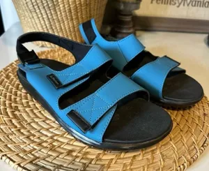 Dr. Martens Crewe Mid Blue Sandal Unisex thumbnail 1