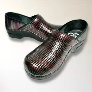 Sanita‎ Danish Pro Clogs US 6 EU 36 Slip Resistant Nursing Work Shoes Multicolor thumbnail 2