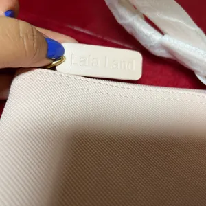 Lala Land pink waterproof tote Bag thumbnail 7