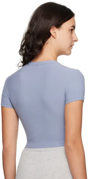 SKIMS Cotton Rib cropped T-Shirt thumbnail 3