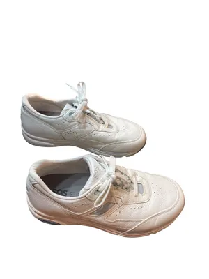 SAS Tripad Walk for Life wms white blue low leather sneakers sz 8W SKU 10-334 thumbnail 2