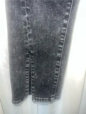 Good American Good Straight Twist Split Jean Womens Size 10 / 30 Black NWOT thumbnail 6