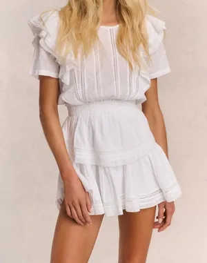 LoveShackFancy Natasha Heritage Mini Dress thumbnail 1