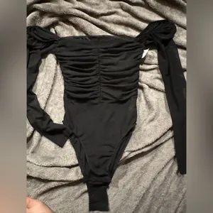 Princess Polly DELANY BODYSUIT black top / us 4 thumbnail 2