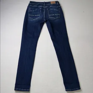BKE Dark Blue Women's Skinny Jeans thumbnail 5