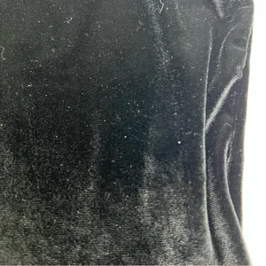 Brandy Melville Black Velvet Top-One Size thumbnail 3