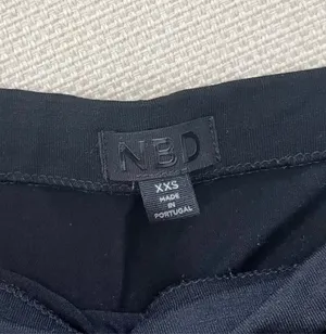 NBD Black Draped Asymmetrical Skirt thumbnail 3