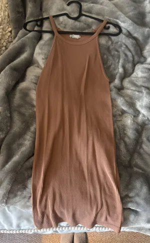 ZARA Bodycon Halter Dress Mini thumbnail 1