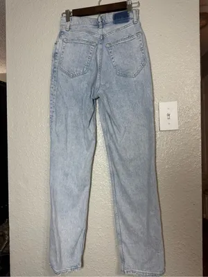 Abercrombie & Fitch The '90s Straight Ultra High Rise Curve Love Jeans size 26 thumbnail 2