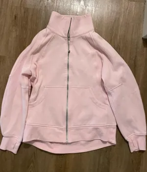 Lululemon Strawberry Milkshake Scuba Oversized Funnel Neck Full Zip thumbnail 1