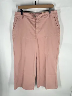 NYDJ Mona High Waist Ankle Wide Leg Trouser Jeans — Size 14 NWT thumbnail 1